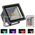 Aluminum IR Remote Control RGB Multi Color LED Flood Light